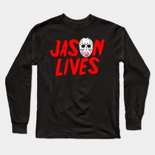 Jason lives Long Sleeve T-Shirt